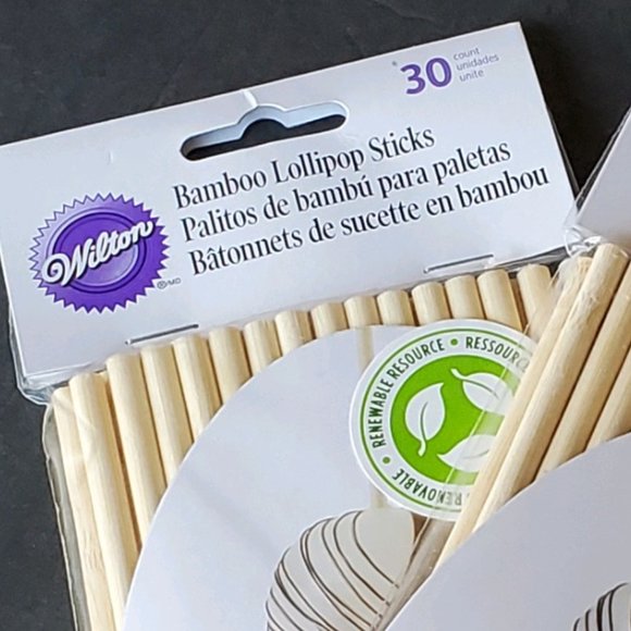 Bamboo Lollipop Sticks - Picture 2 of 4